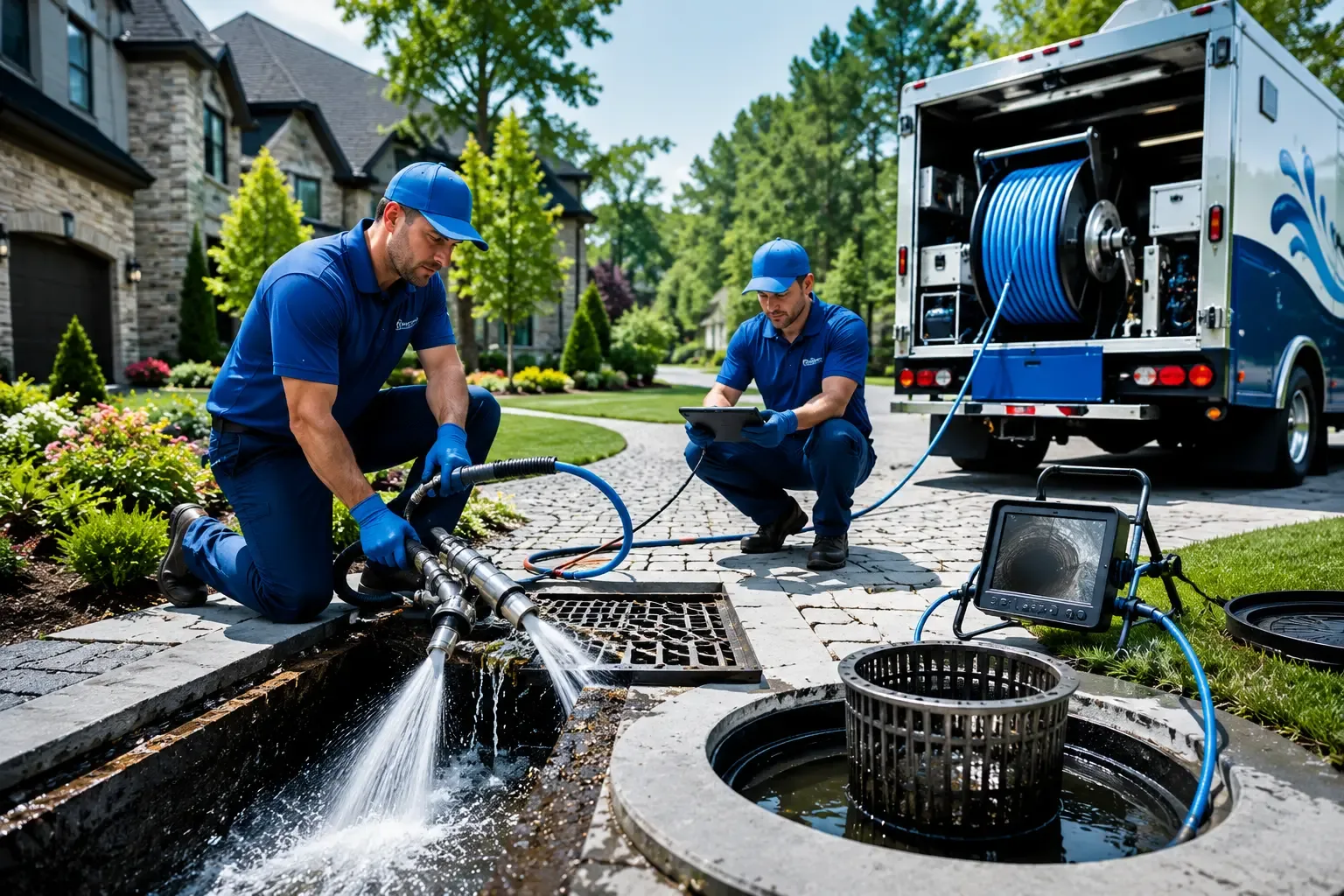 Local outdoor drain cleaning professionals in Highland, MI